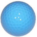 Pastel Blue Blank Golf Ball